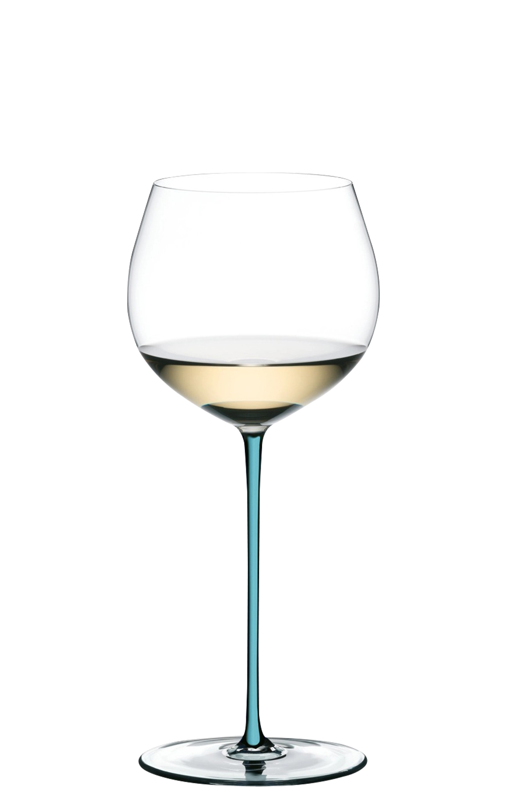 Riedel Fatto A Mano Oaked Chardonnay Wine Glass Turquoise Riedel 酒杯 彩梗手工系列 過桶夏多內白酒杯 土耳其藍