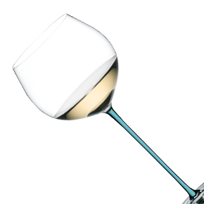 Riedel-Fatto A Mano Oaked Chardonnay Wine Glass (Turquoise)