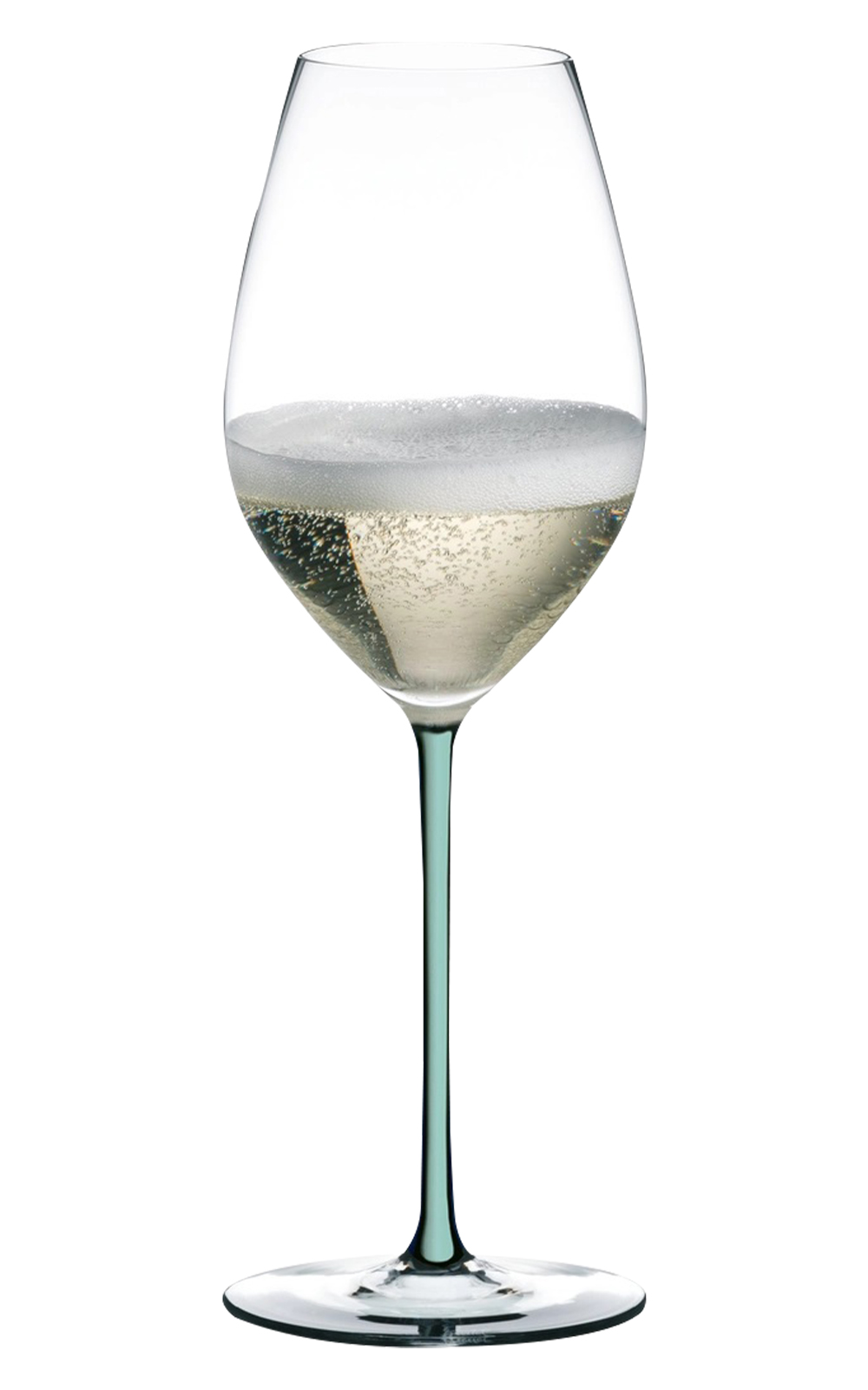 Riedel Fatto A Mano Champagne Wine Glass Mint Riedel 酒杯 彩梗手工系列 香檳杯 薄荷綠梗
