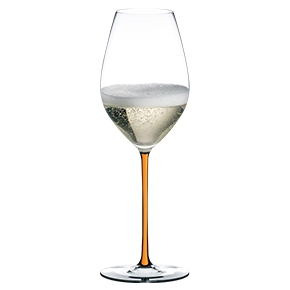 Riedel-Fatto A Mano Champagne Wine Glass (Orange)