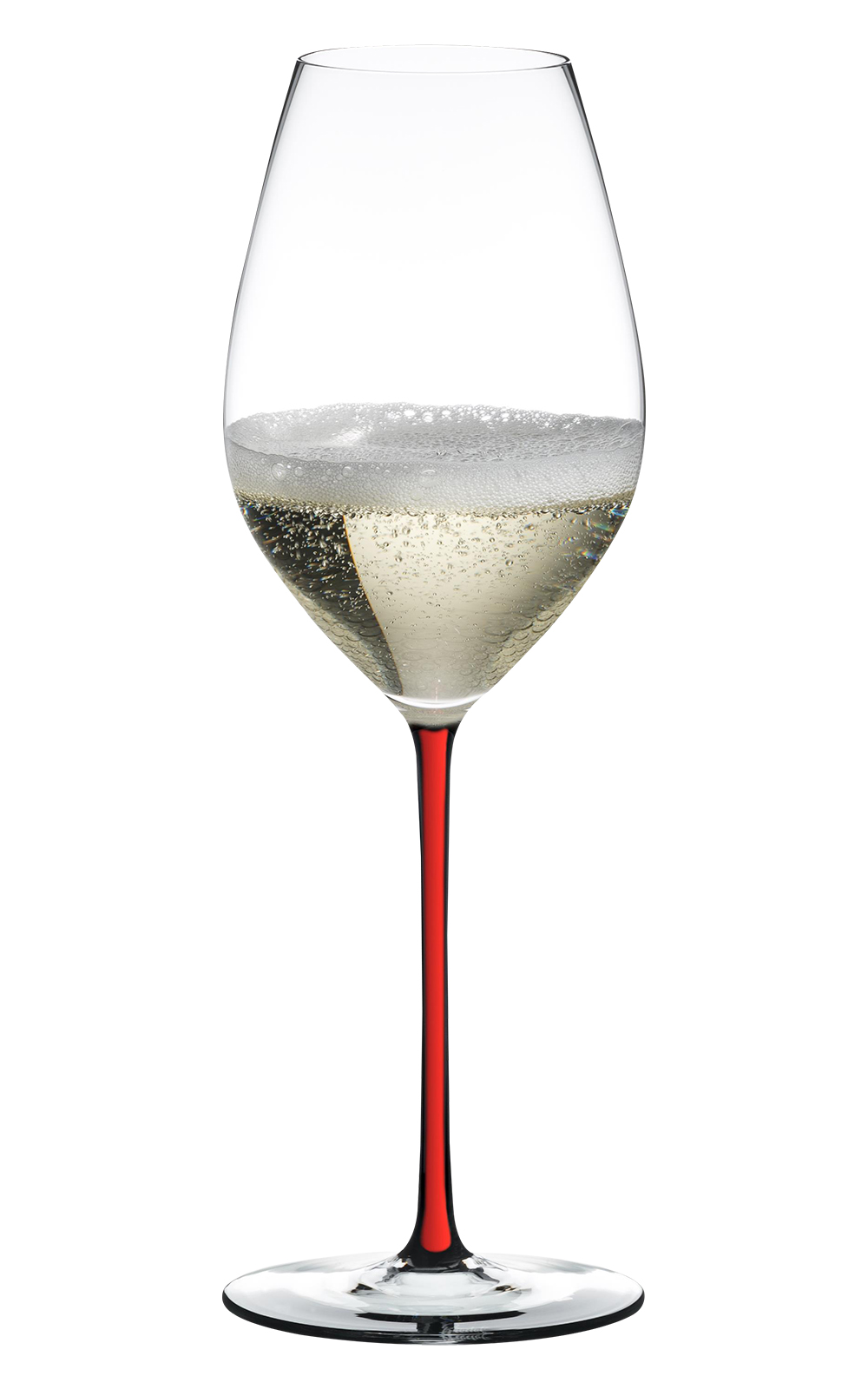 Riedel Fatto A Mano Champagne Wine Glass Red Riedel 酒杯 彩梗手工系列 香檳杯 紅梗