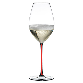 Riedel-Fatto A Mano Champagne Wine Glass (Red)