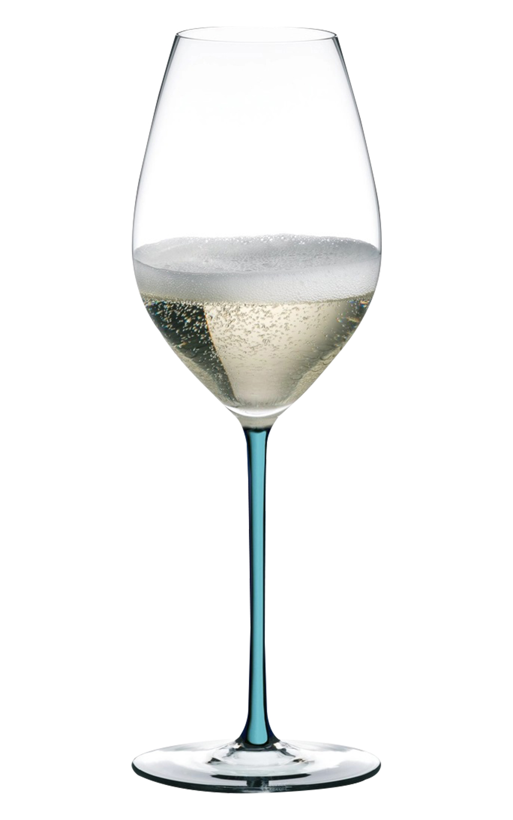 Riedel Fatto A Mano Champagne Wine Glass Turquoise Riedel 酒杯 彩梗手工系列 香檳杯 土耳其藍梗