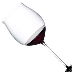 Riedel-Fatto A Mano Black Tie Burgundy