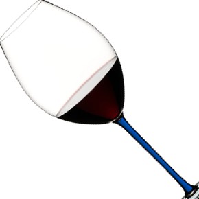 Riedel-Fatto A Mano Old World Syrah Wine Glass (Dark Blue)