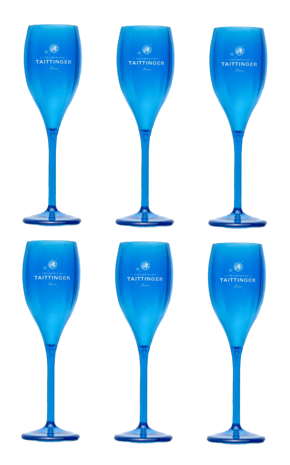 Taittinger 周邊 Blue Champagne Glass 泰廷爵香檳 周邊 藍色香檳杯