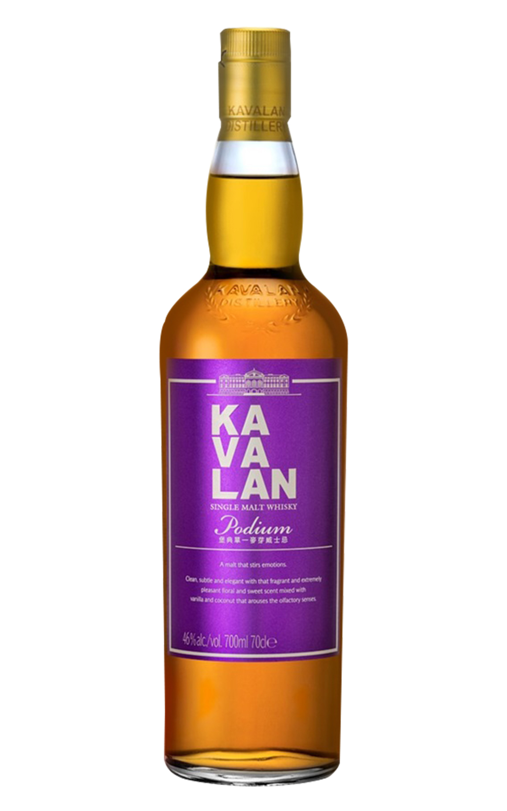 Kavalan Kavalan Podium Single Malt Whisky 噶瑪蘭蒸餾廠 噶瑪蘭系列 堡典 單一麥芽威士忌