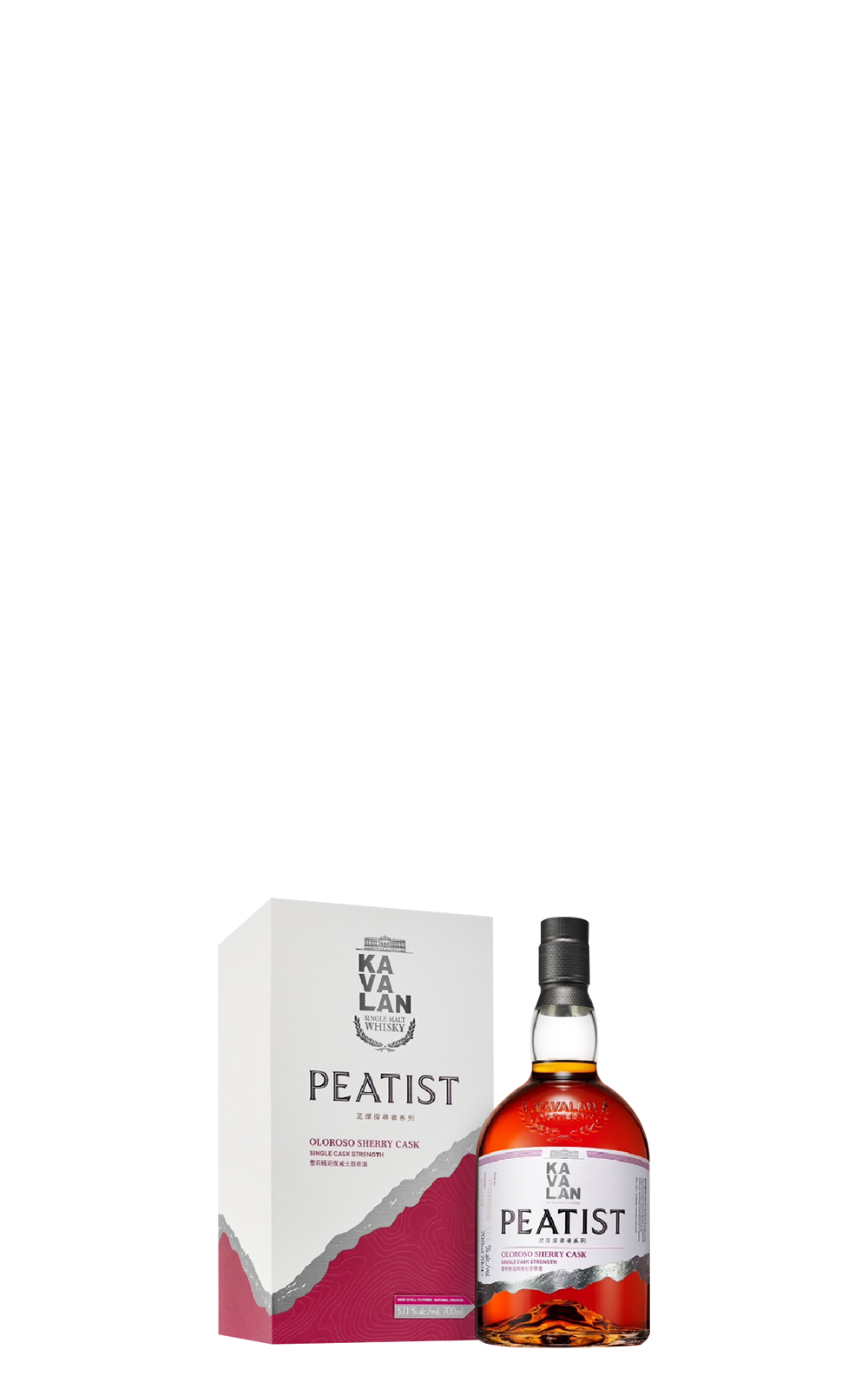 Kavalan Peatist Oloroso Sherry Cask Cask Strength Single Malt Whisky 噶瑪蘭蒸餾廠 泥煤探尋者系列 Oloroso雪莉桶泥煤 單一麥芽威士忌原酒