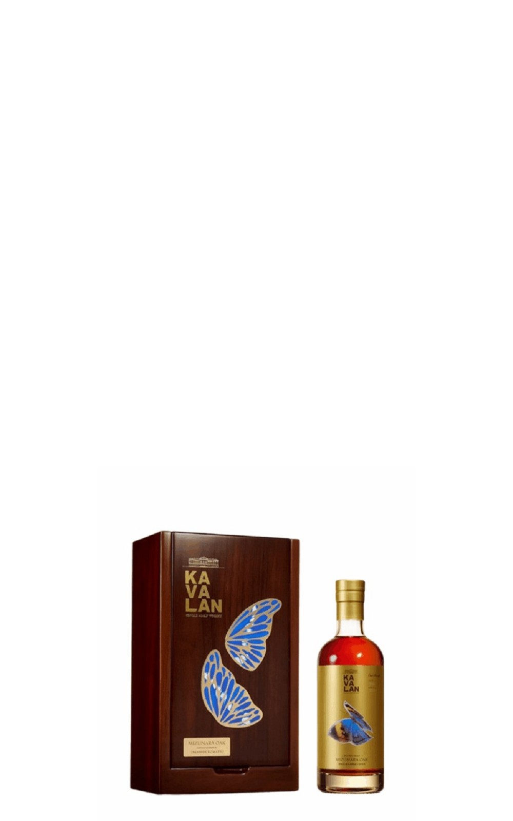 Kavalan Peated Malt Mizunara Oak Single Malt Whisky Cask Strength Gold Label 噶瑪蘭威士忌 煙燻泥煤水楢桶 單一麥芽威士忌原酒 金標