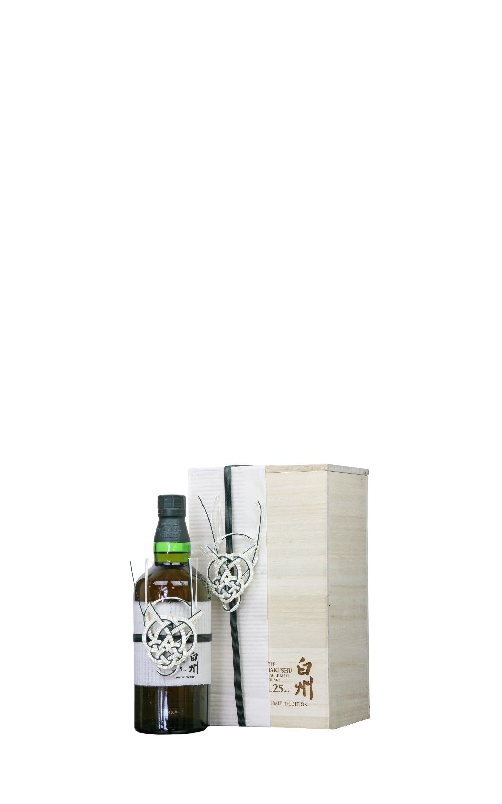 The Hakushu Aged 25 Years Single Malt Japanese Whisky Airport Limited Edition 白州蒸餾廠 25年單一麥芽日本威士忌 機場限量版