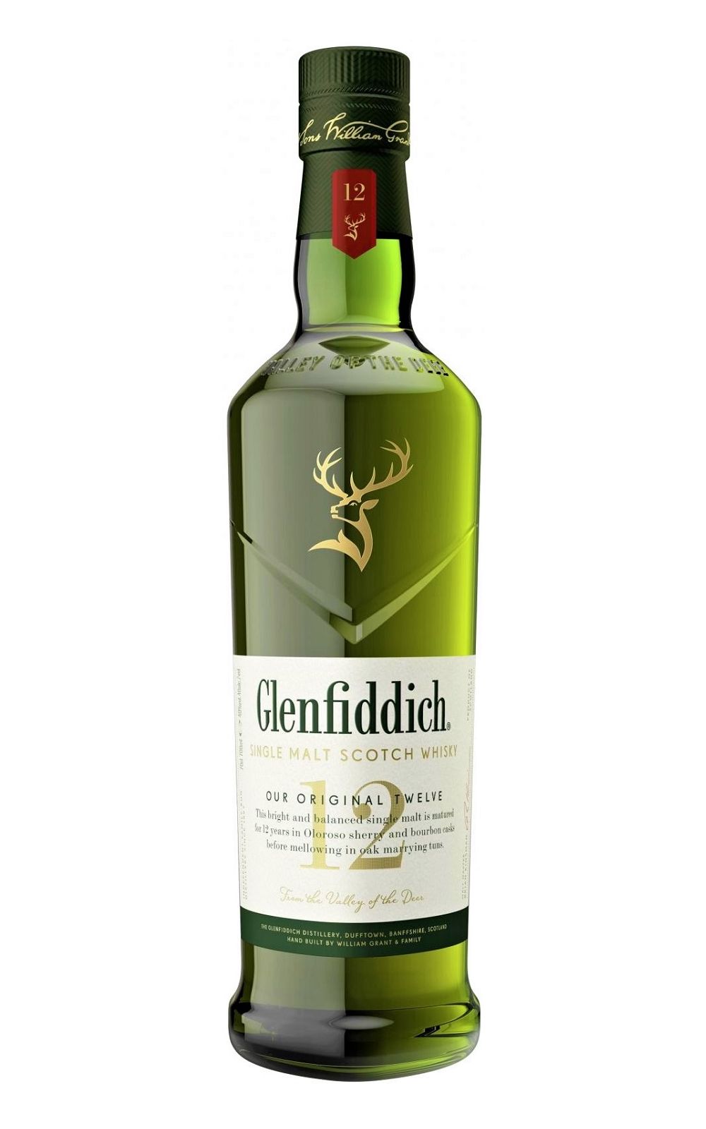 Glenfiddich 12 Years Old Single Malt Scotch Whisky 格蘭菲迪蒸餾廠 12年單一麥芽蘇格蘭威士忌