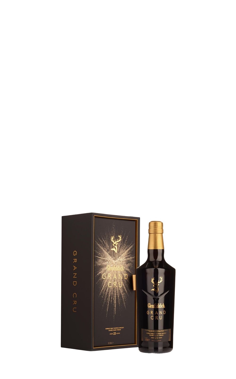 Glenfiddich Grand Cru Cuvee Cask Finish Aged 23 Year Single Malt Scotch Whisky 格蘭菲迪蒸餾廠 葡萄酒桶23年 單一麥芽蘇格蘭威士忌