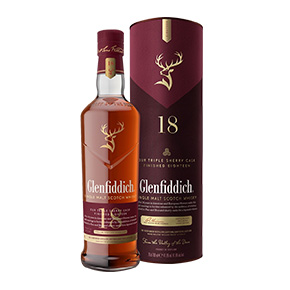 Glenfiddich-Triple Sherry Cask Aged 18 Years Old Single Malt Scotch Whisky