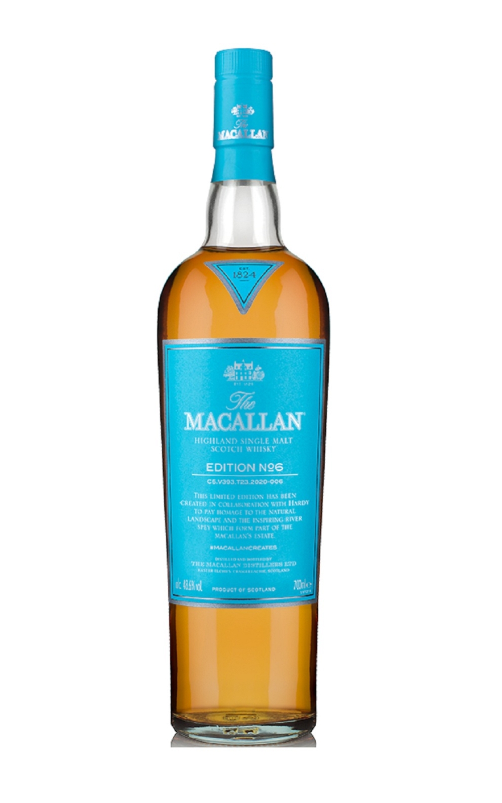 The Macallan Edition No 6 Highland Single Malt Scotch Whisky 麥卡倫 Edition系列 第六版 高地單一麥芽蘇格蘭威士忌