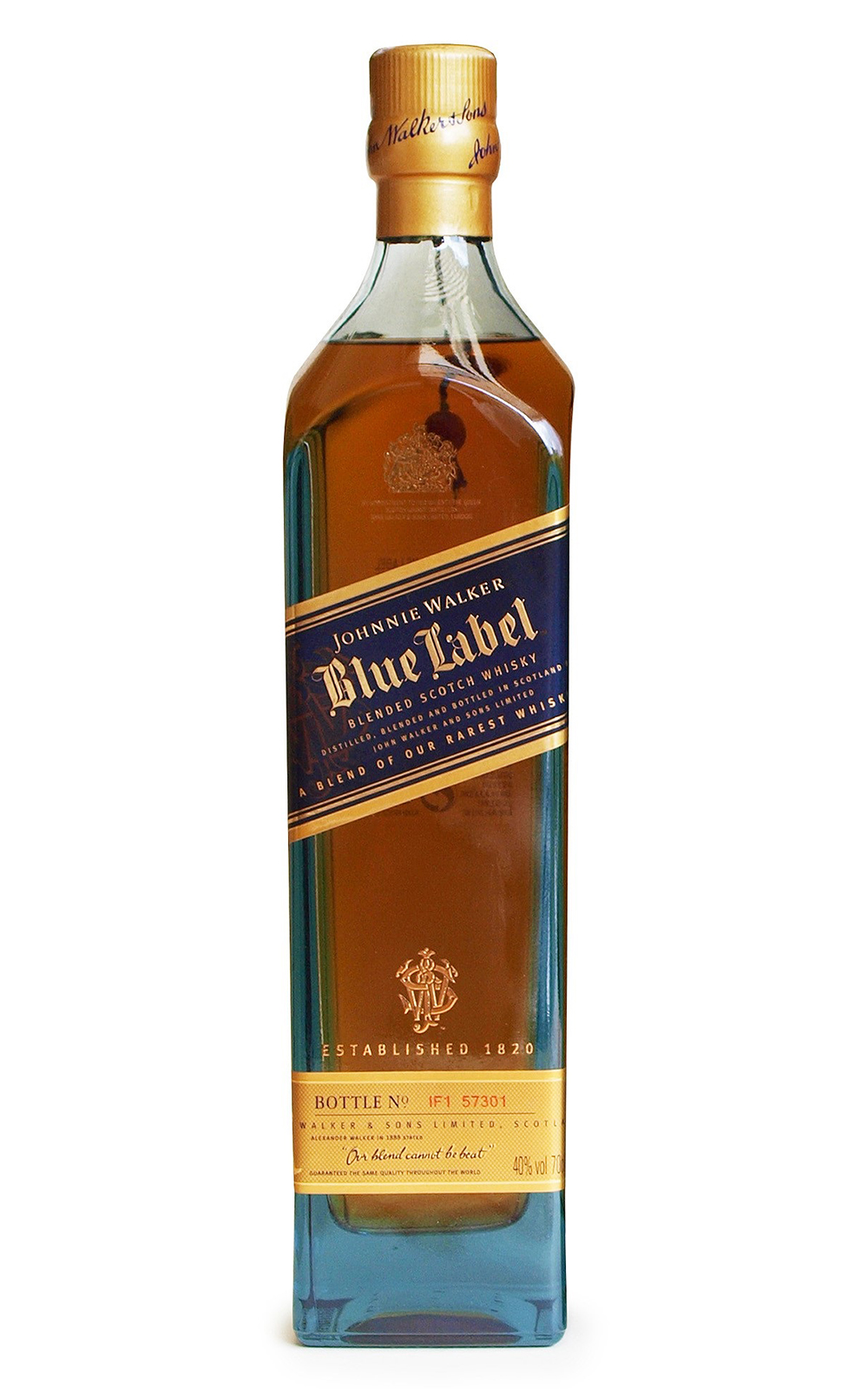 Johnnie Walker Blue Label Blended Scotch Whisky 約翰走路 藍牌 調和蘇格蘭威士忌