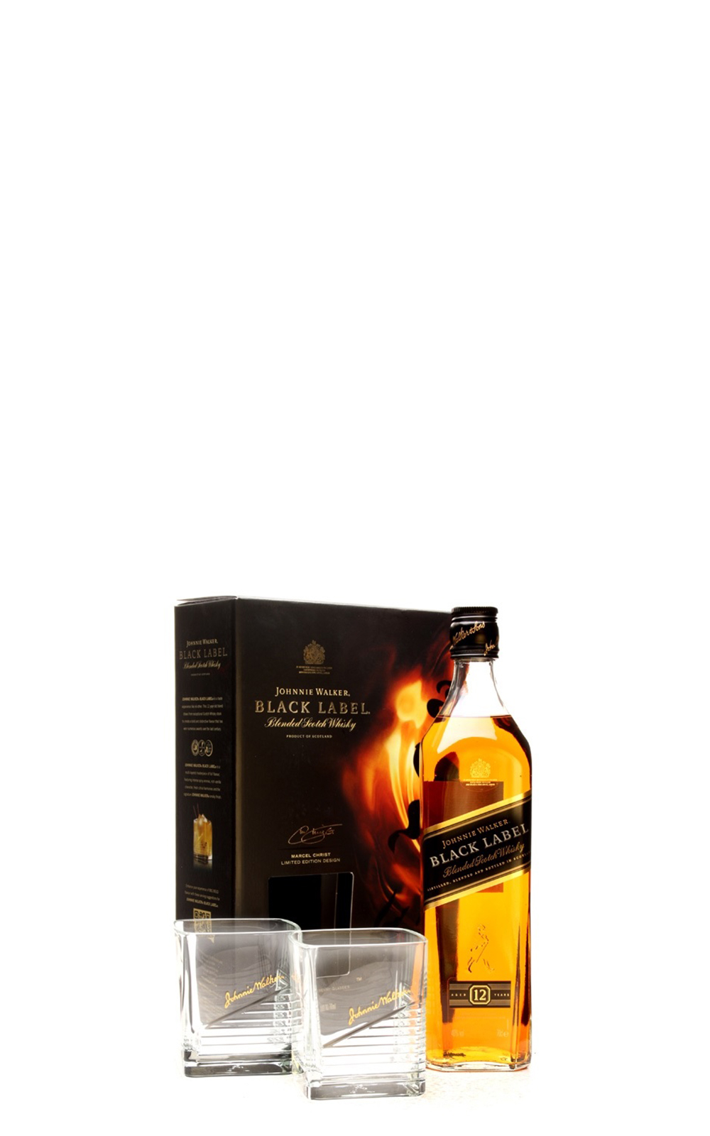 Johnnie Walker Black Label Aged 12 Years Blended Scotch Whisky Gift Box 約翰走路 黑牌 12年調和蘇格蘭威士忌 禮盒