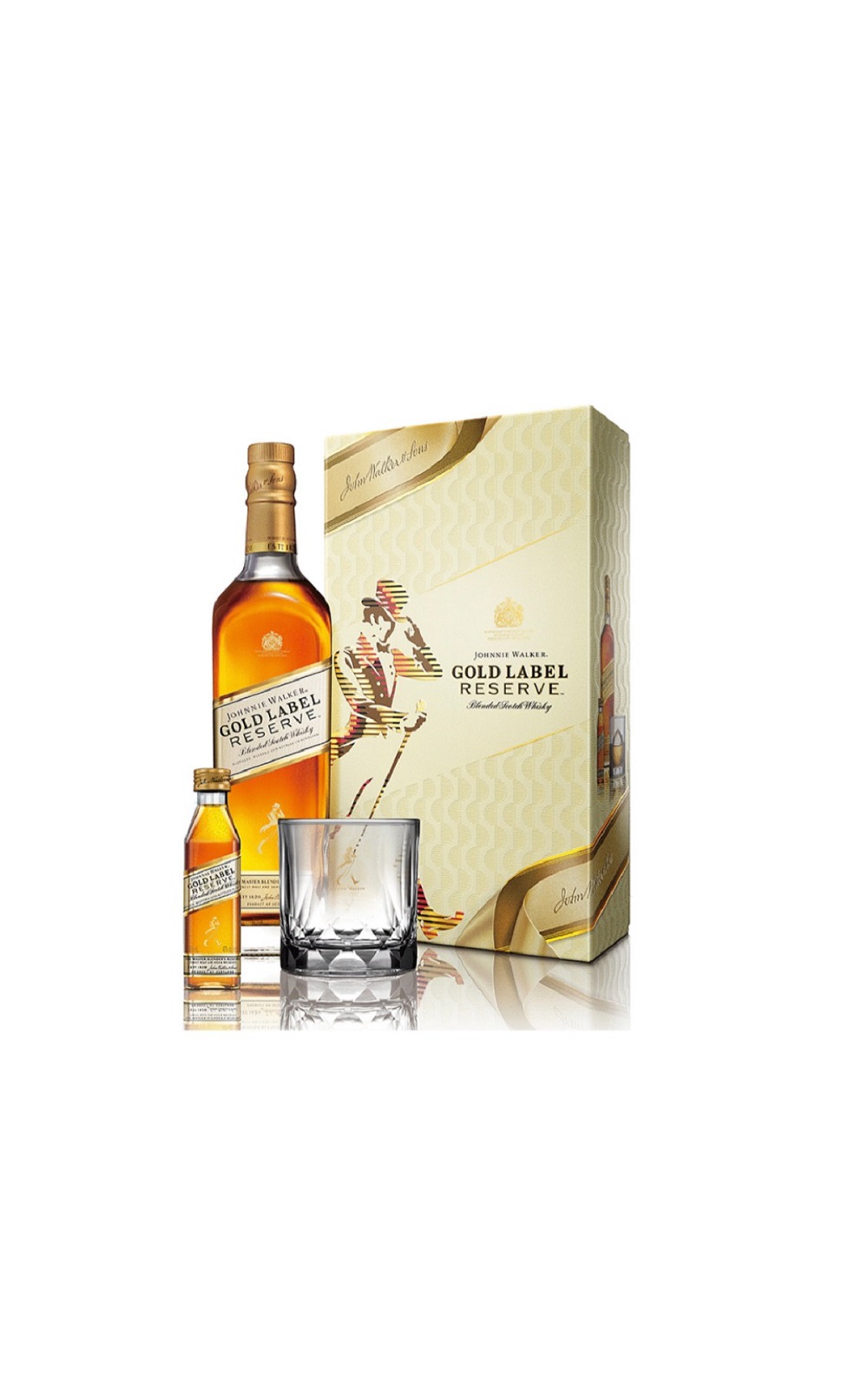Johnnie Walker Gold Label Reserve Blended Scotch Whisky 2020 Gift Box 約翰走路 金牌 珍藏調和蘇格蘭威士忌 2020禮盒