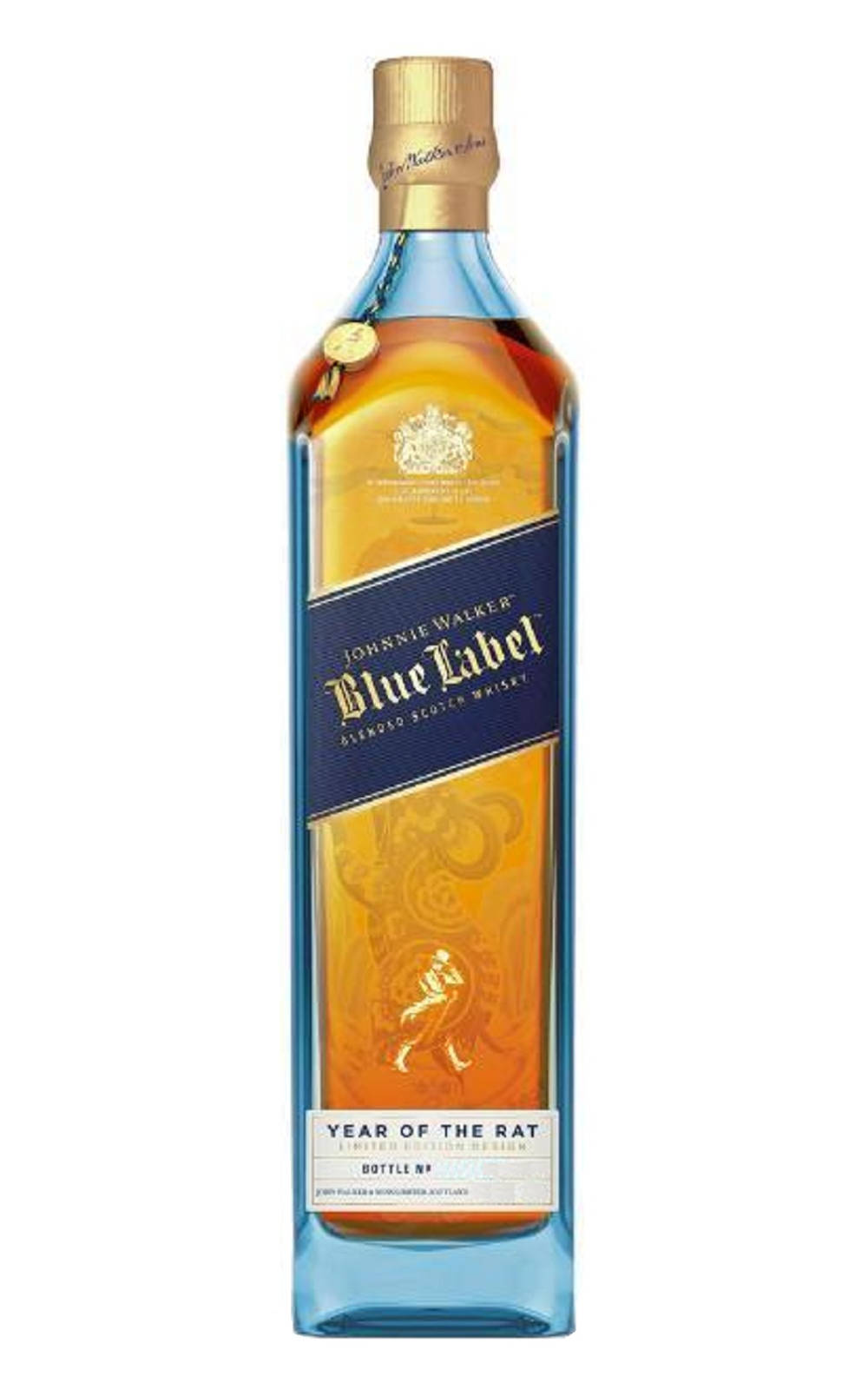 Johnnie Walker Blue Label Year of the Rat Blended Scotch Whisky 約翰走路 藍牌 鼠年典藏 調和蘇格蘭威士忌