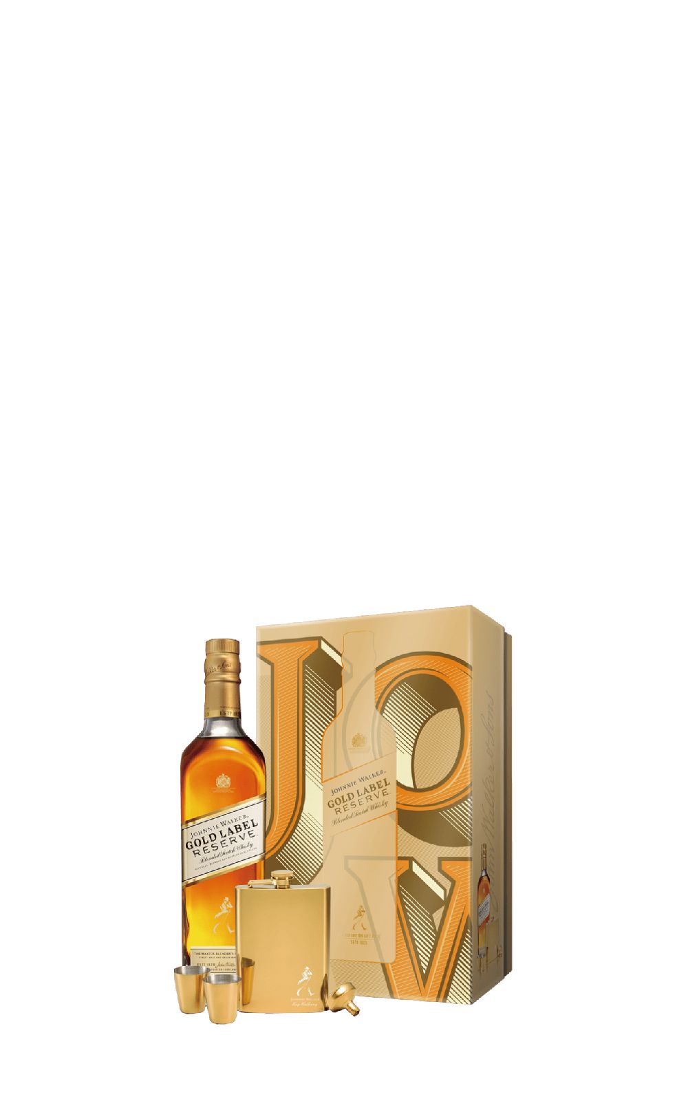 Johnnie Walker Gold Label Reserve Blended Scotch Whisky 2022 CNY Gift Box 約翰走路 金牌 珍藏調和蘇格蘭威士忌 2022新年禮盒