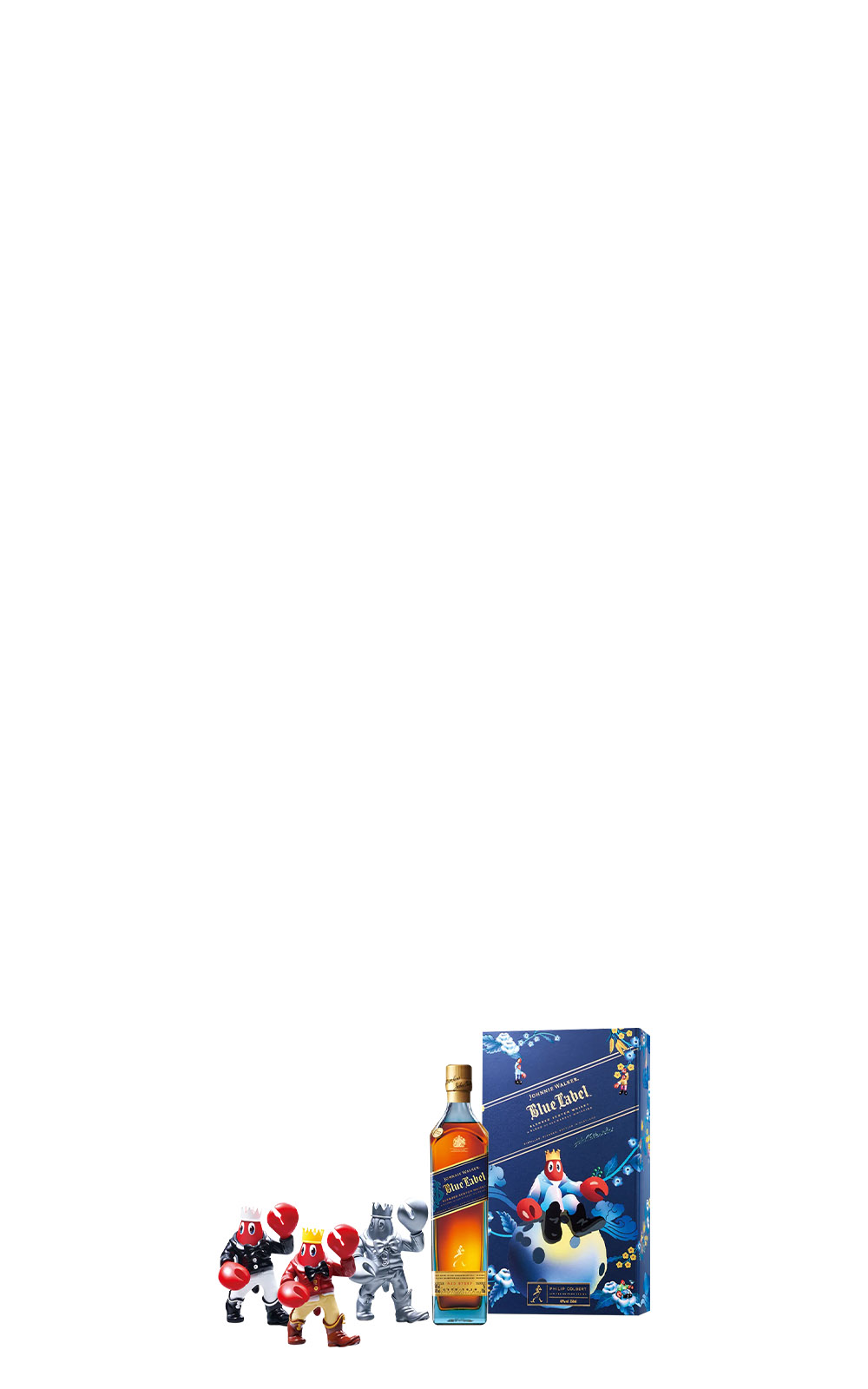 Johnnie Walker Blue Label Blended Scotch Whisky Philip Colbert Edition 約翰走路 藍牌 調和蘇格蘭威士忌 Philip Colbert 龍蝦先生禮盒