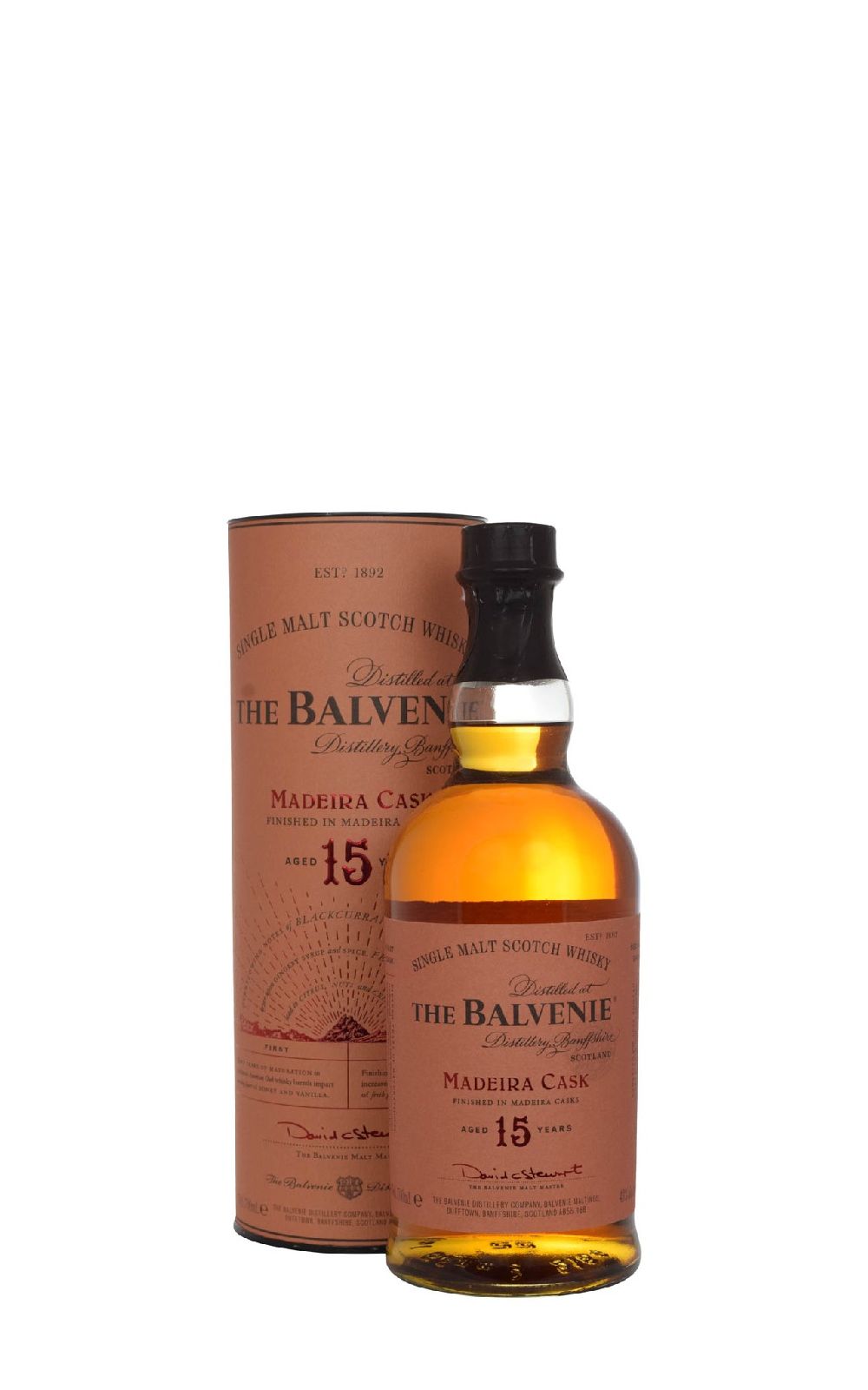 The Balvenie Madeira Cask Aged 15 Years Single Malt Scotch Whisky 百富蒸餾廠 馬德拉桶15年 單一麥芽蘇格蘭威士忌