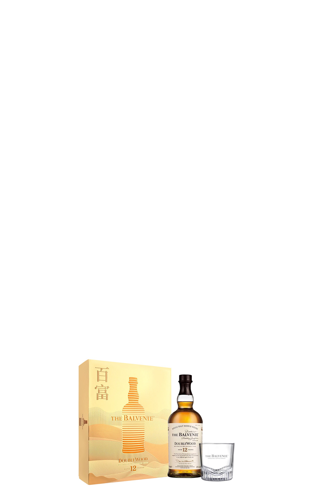 Balvenie DoubleWood Aged 12 Years Old Single Malt Scotch Whisky 2024 CNY Gift Box 百富蒸餾廠 雙桶系列 12年單一麥芽蘇格蘭威士忌 2024新年禮盒