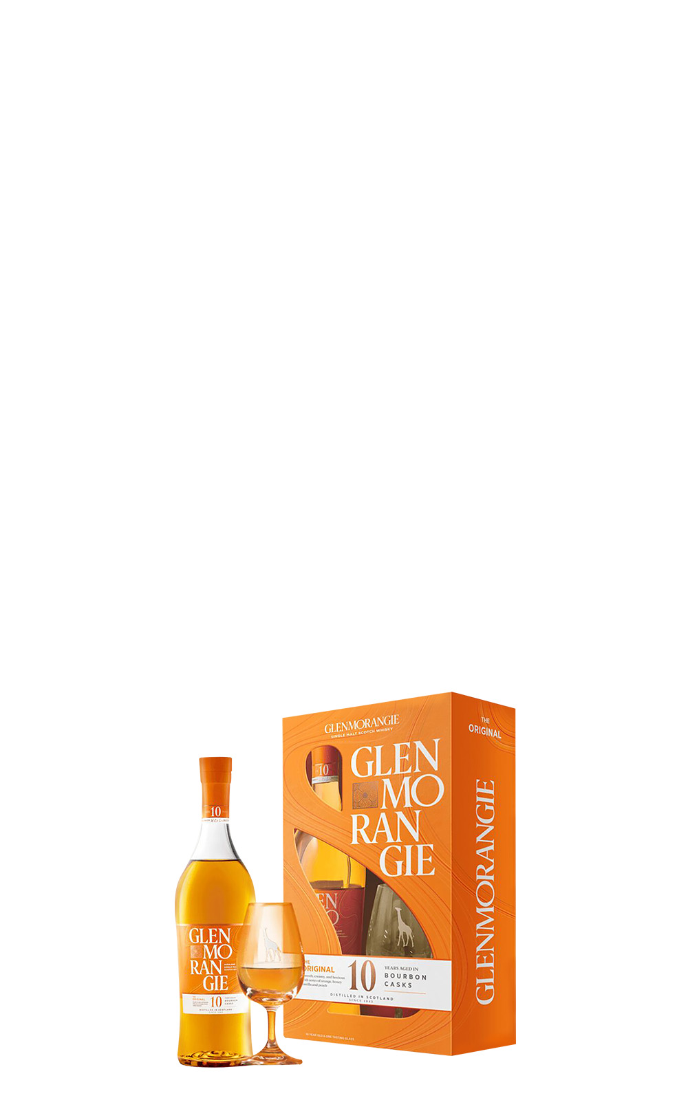 Glenmorangie The Original Aged 10 Years Highland Single Malt Scotch Whisky New Year Gift Box 格蘭傑蒸餾廠 經典格蘭傑 10年高地單一麥芽蘇格蘭威士忌 大橘大利新年禮盒