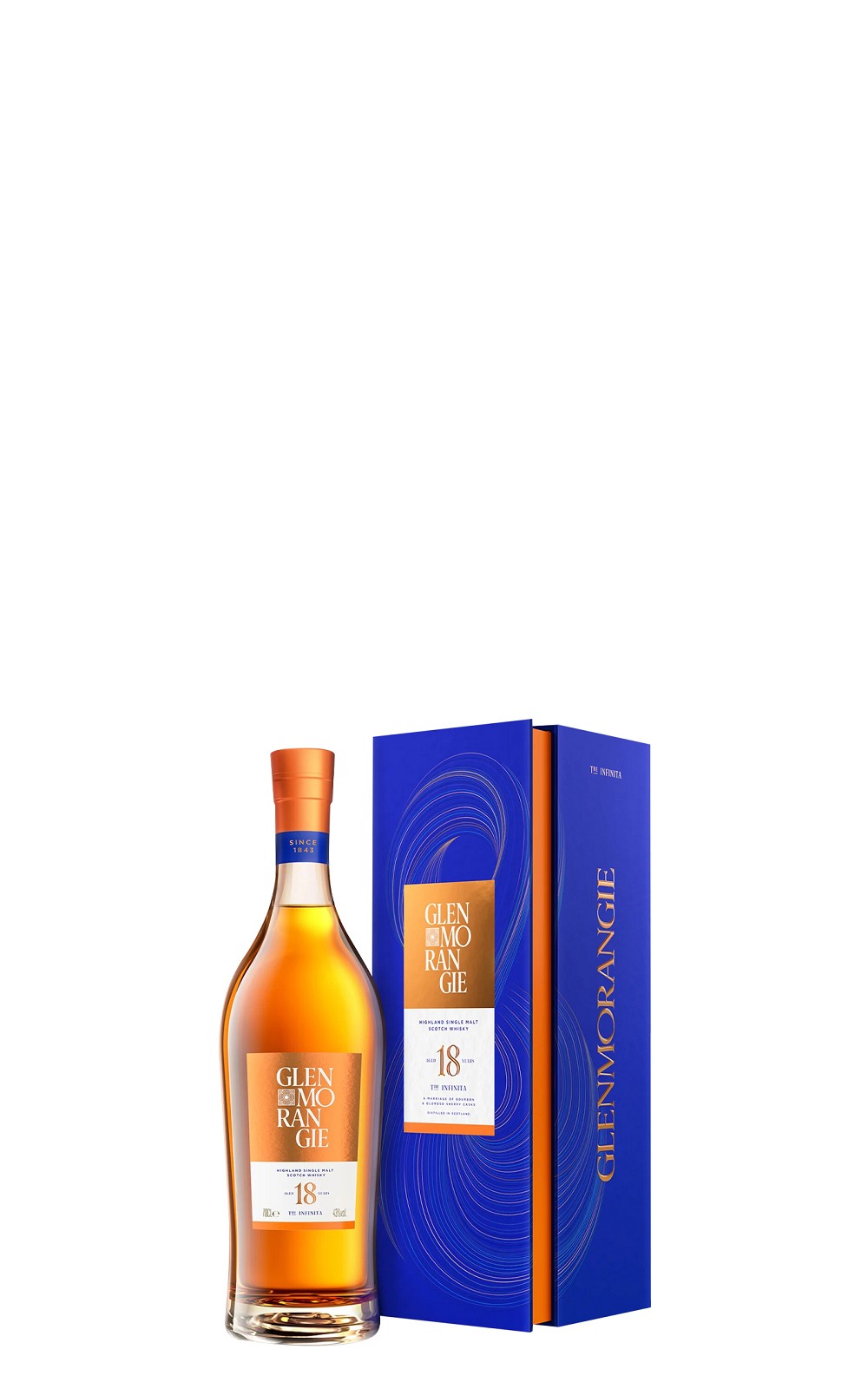 Glenmorangie The Infinita Aged 18 Years Highland Single Malt Scotch Whisky 格蘭傑 無限 18年 高地 單一麥芽蘇格蘭威士忌