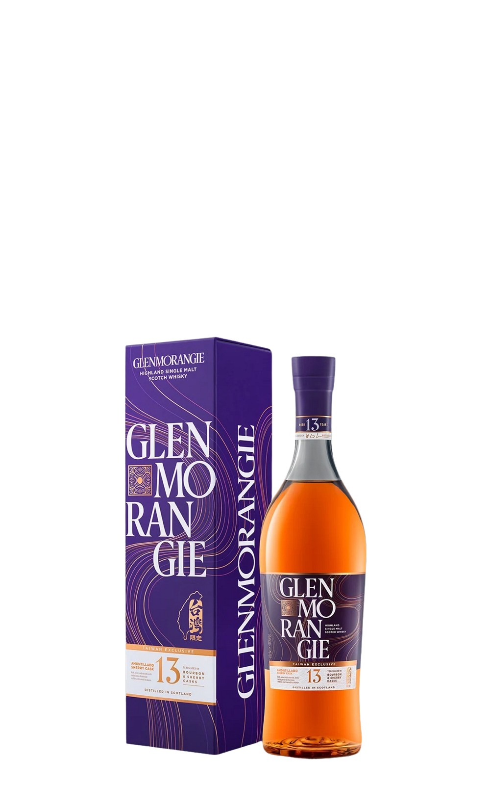 Glenmorangie Amontillado Sherry Cask 13 Years Highland Single Malt Scotch Whisky Taiwan Exclusive 格蘭傑 雪莉桶 13年高地單一麥芽蘇格蘭威士忌 台灣限定版