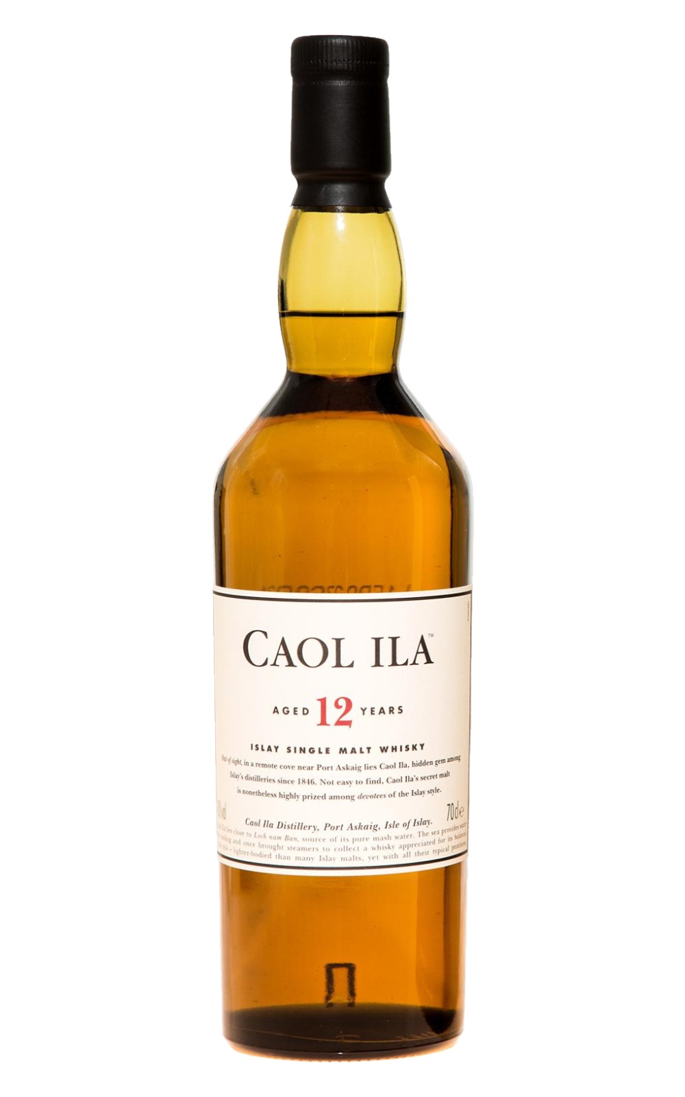 Caol Ila Aged 12 Years Single Malt Scotch Whisky 卡爾里拉 12年單一麥芽蘇格蘭威士忌
