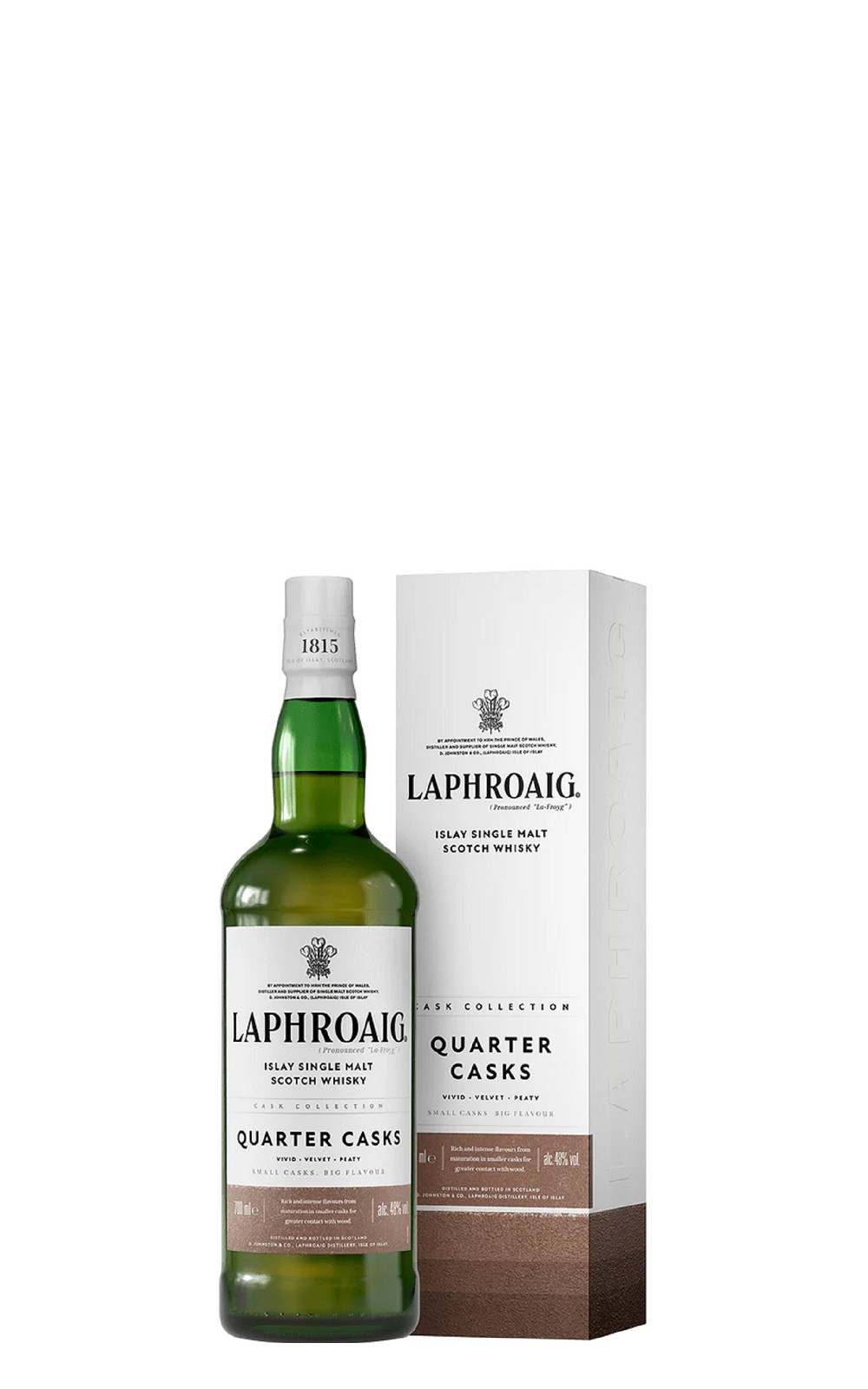 Laphroaig Quarter Casks Islay Single Malt Scotch Whisky 拉弗格 1 4桶 艾雷島 單一麥芽蘇格蘭威士忌