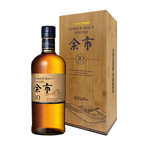 余市蒸溜所-10 Years Old Single Malt Whisky (Wood Box)