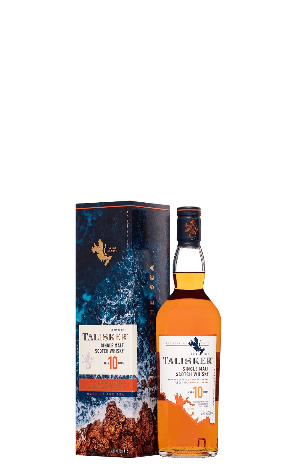 Talisker Aged 10 Years Single Malt Scotch Whisky 新版 泰斯卡蒸餾廠 10年單一麥芽蘇格蘭威士忌 新版