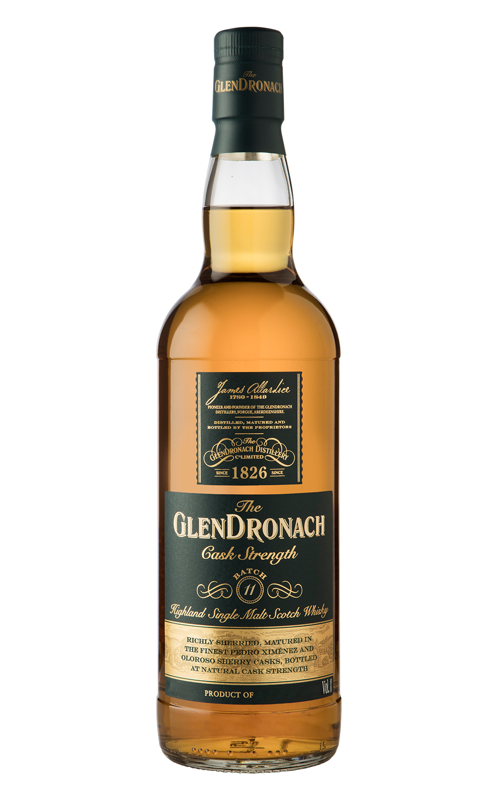 GlenDronach Cask Strength Batch 11 Highland Single Malt Scotch Whisky 格蘭多納蒸餾廠 桶裝強度原酒第11版 單一麥芽蘇格蘭威士忌