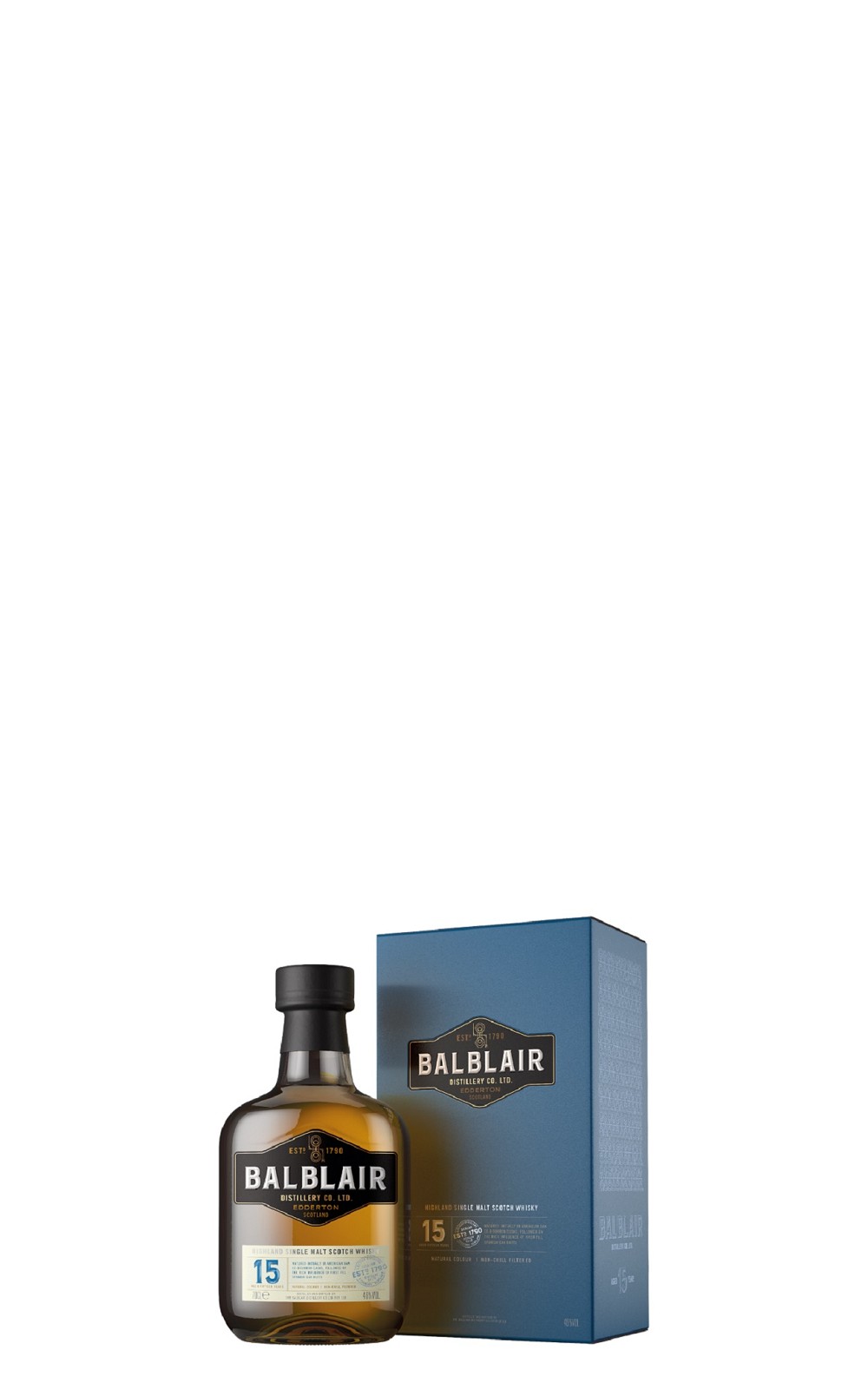 Balblair Distillery 15 Years Old Highland Single Malt Scotch Whisky 巴布萊爾 15年高地單一麥芽蘇格蘭威士忌