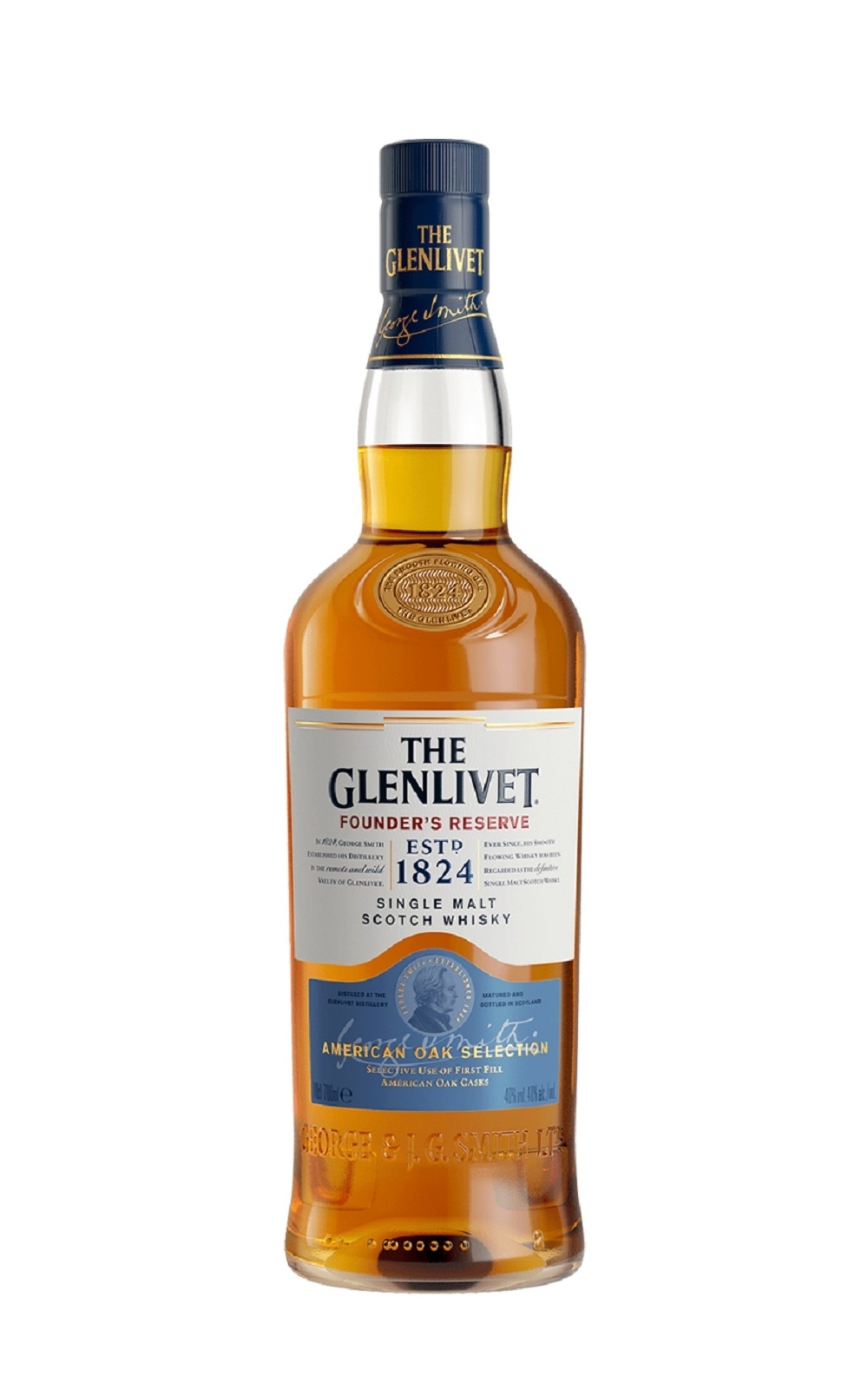 The Glenlivet Founder s Reserve Single Malt Scotch Whisky 格蘭利威 創者臻藏 單一麥芽蘇格蘭威士忌