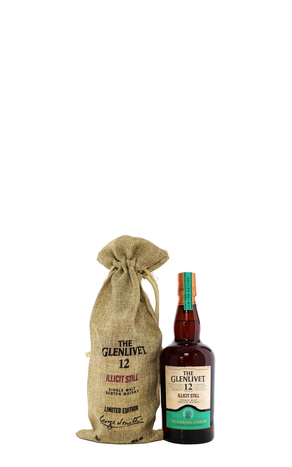 The Glenlivet Original Stories Illicit Still 12 Years of Age Single Malt Scotch Whisky 格蘭利威 原創系列 黑市聖水 12年單一麥芽蘇格蘭威士忌