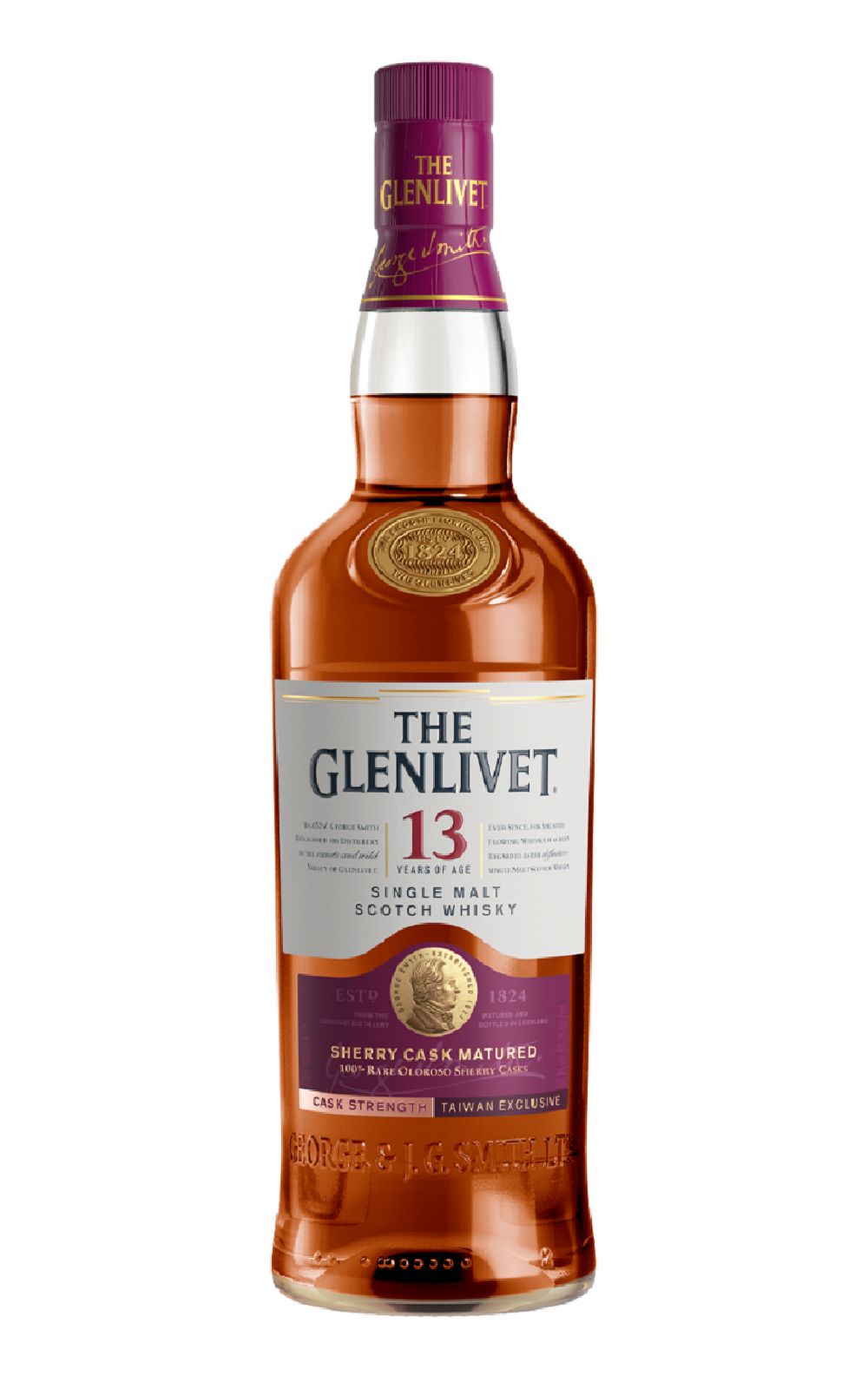 The Glenlivet Sherry Cask 13 Years of Age Single Malt Scotch Whisky Cask Strength 2021 Limited Edition 格蘭利威 雪莉桶 13年單一麥芽蘇格蘭威士忌原酒 2021限定版