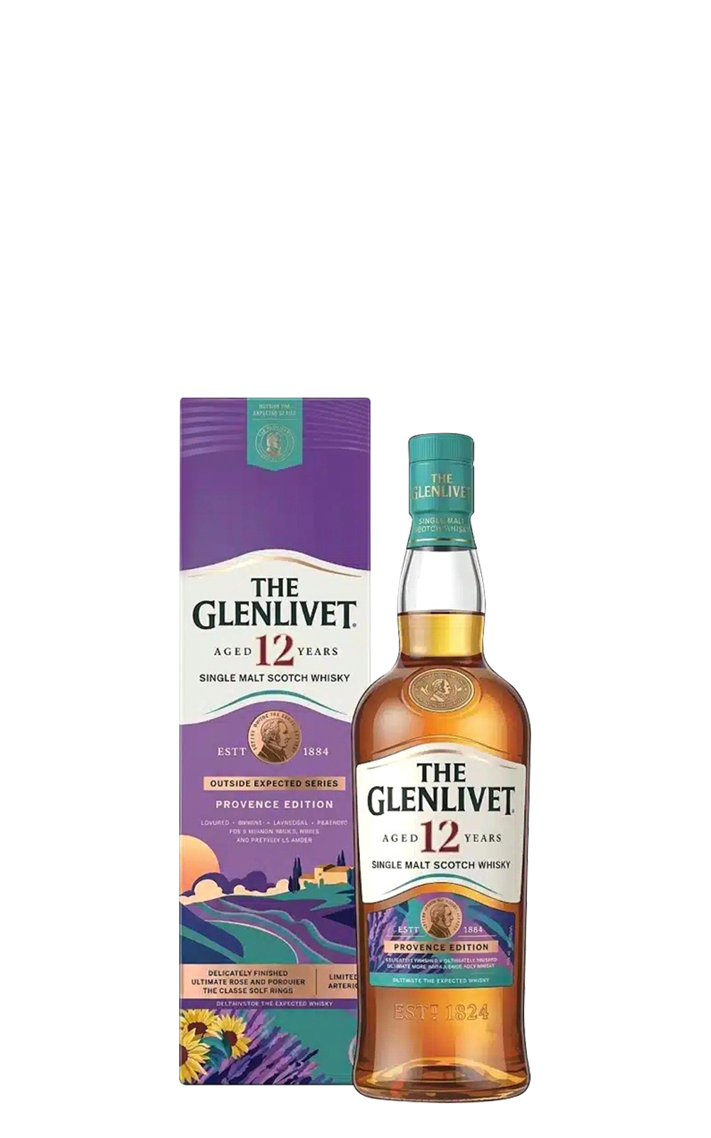 The Glenlivet Beyond Speyside Series Provence Edition Aged 12 Years Single Malt Scotch Whisky 格蘭利威 超越斯佩賽系列 普羅旺斯限定版 12年單一麥芽蘇格蘭威士忌