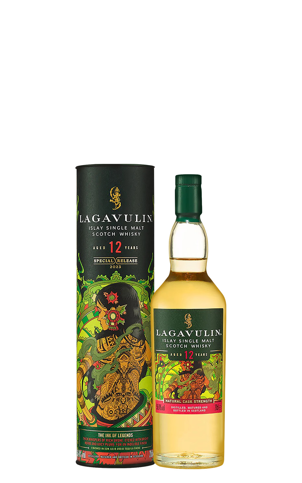 Lagavulin Distillery Aged 12 Years Islay Single Malt Scotch Whisky 2023 Special Release 樂加維林 傳奇之墨 12年單一麥芽蘇格蘭威士忌 2023年限量原酒臻選系列