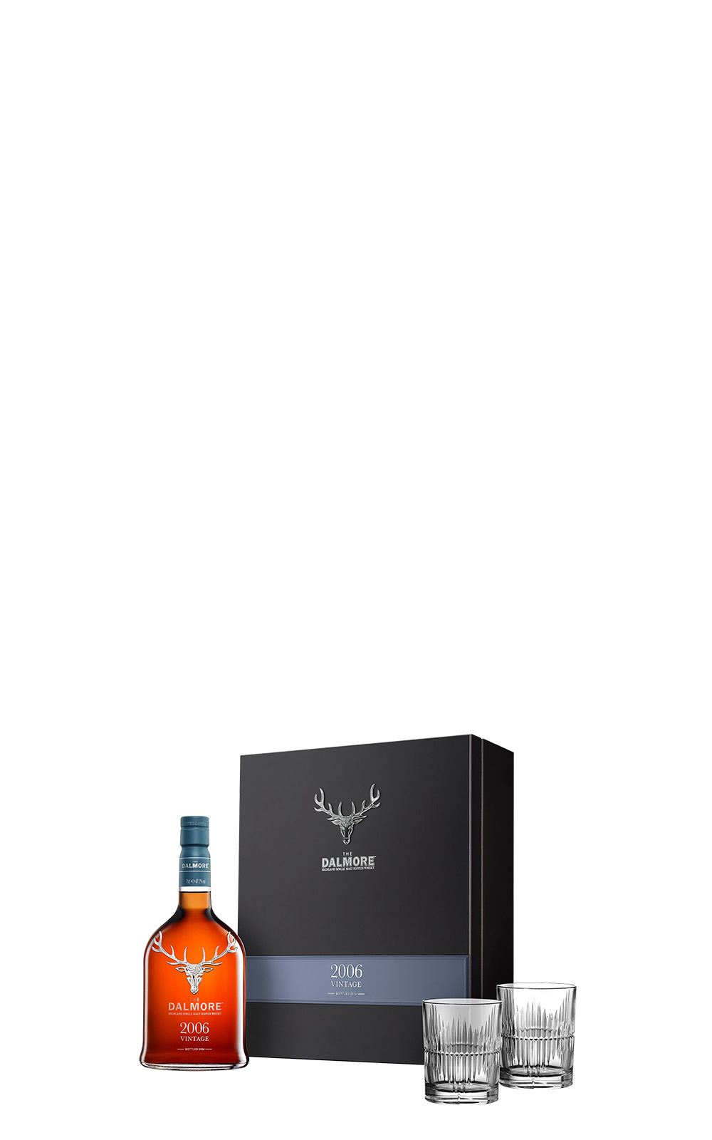 The Dalmore Vintage 2006 Highland Single Malt Scotch Whisky with glass 2 大摩蒸餾廠 珍稀系列 2006 高地單一麥芽蘇格蘭威士忌 附威杯 2