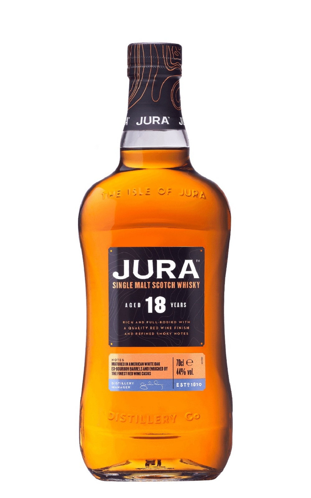 Jura Aged 18 Years Single Malt Scotch Whisky 吉拉蒸餾廠 18年單一麥芽蘇格蘭威士忌