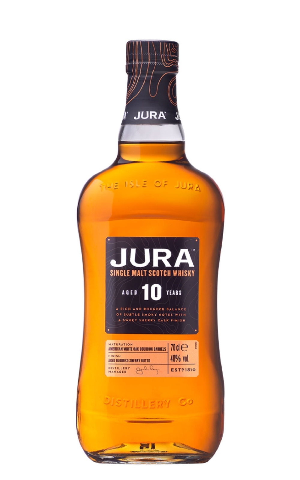 Jura Aged 10 Years Single Malt Scotch Whisky 吉拉蒸餾廠 10年 單一麥芽蘇格蘭威士忌
