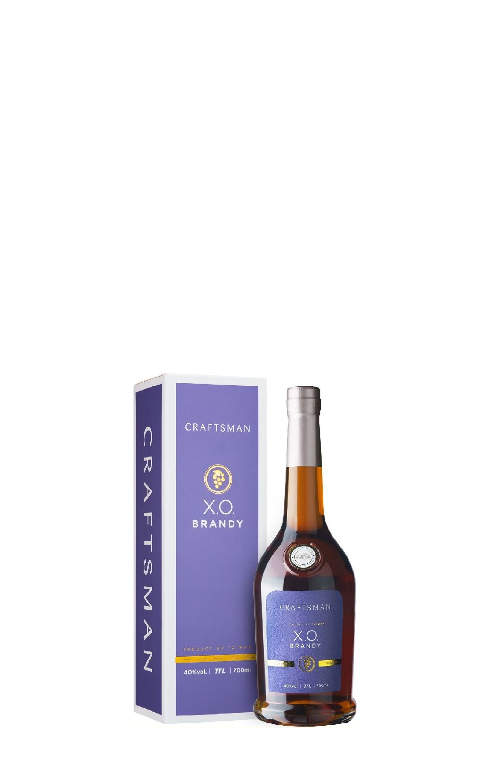 Nantou Distillery Yushan Craftsman X O Brandy 南投酒廠 玉山 Craftsman X O 白蘭地