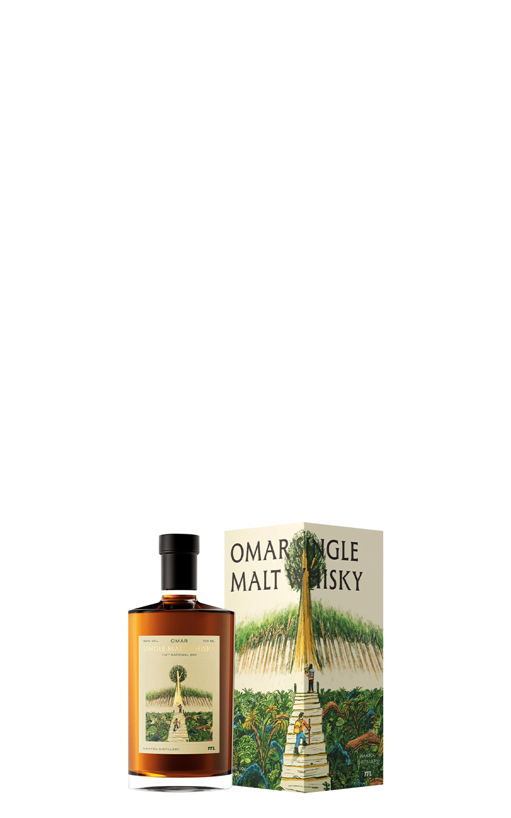 Nantou Distillery Omar Single Malt Whisky 114th National Day 南投酒廠 Omar 單一麥芽威士忌 114年國慶紀念版