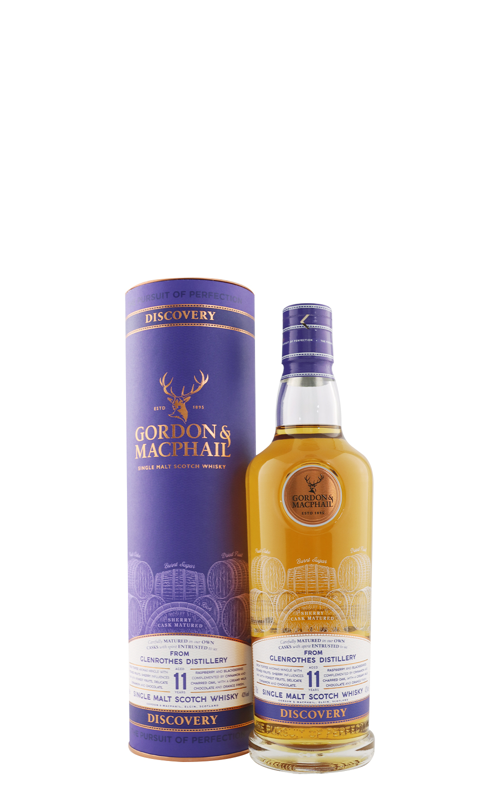 Gordon MacPhail Discovery Glenrothes Aged 11 Years Single Malt Scotch Whisky 高登麥克菲爾 探索系列 格蘭路思 11年單一麥芽蘇格蘭威士忌