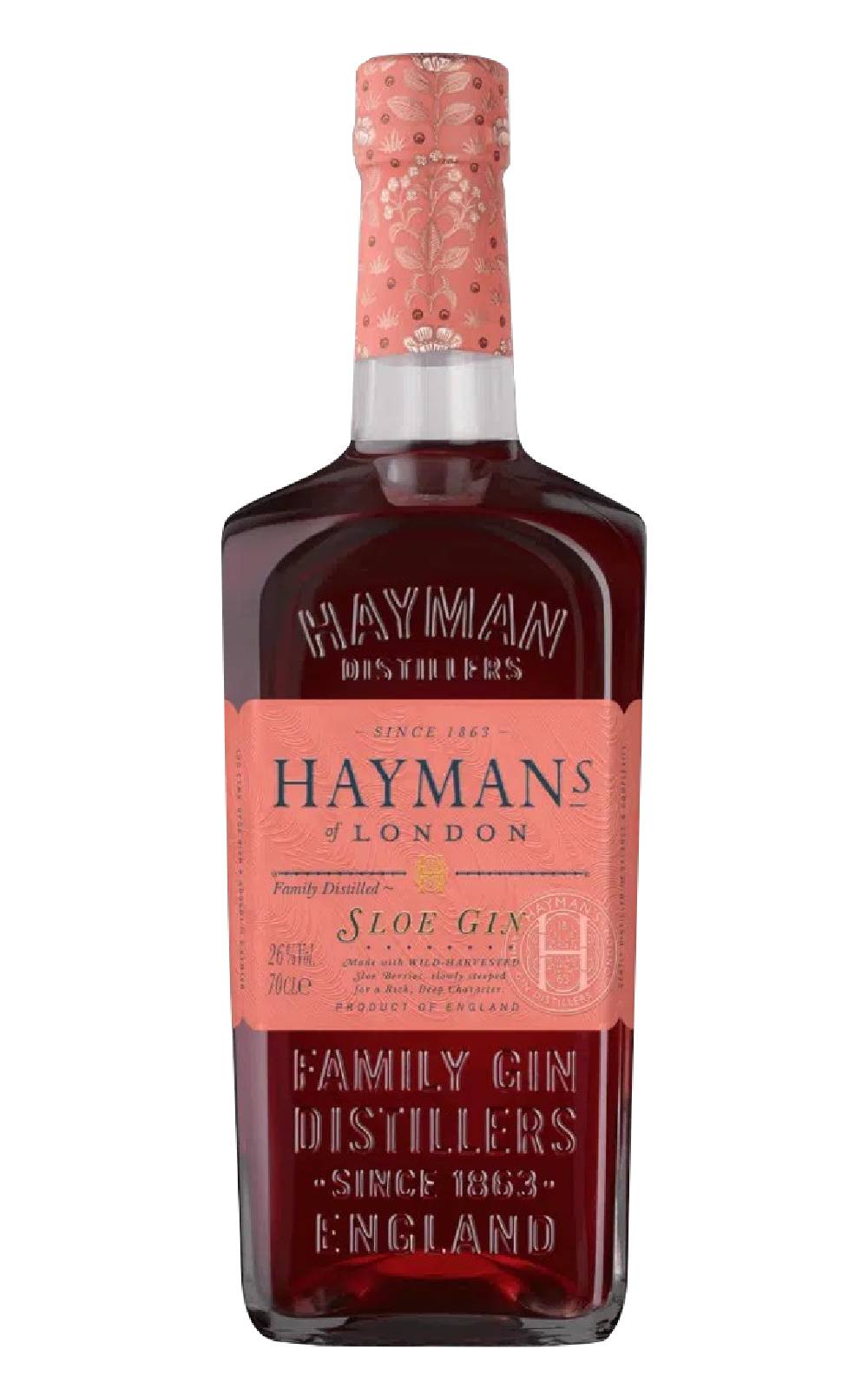 Hayman s Gin Sloe Gin 海曼琴酒 黑刺李琴酒