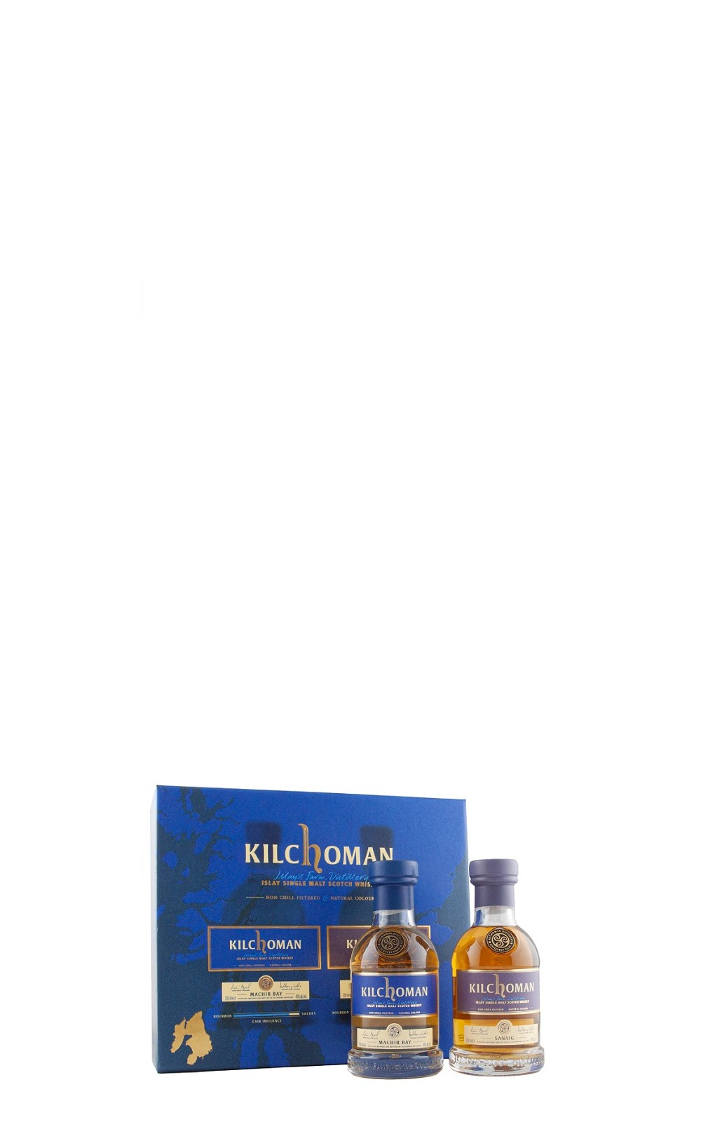 Kilchoman Distillery Machir Bay Sanaig Mini Gift Set 齊侯門蒸餾廠 馬齊爾灣 塞內 小瓶禮盒組