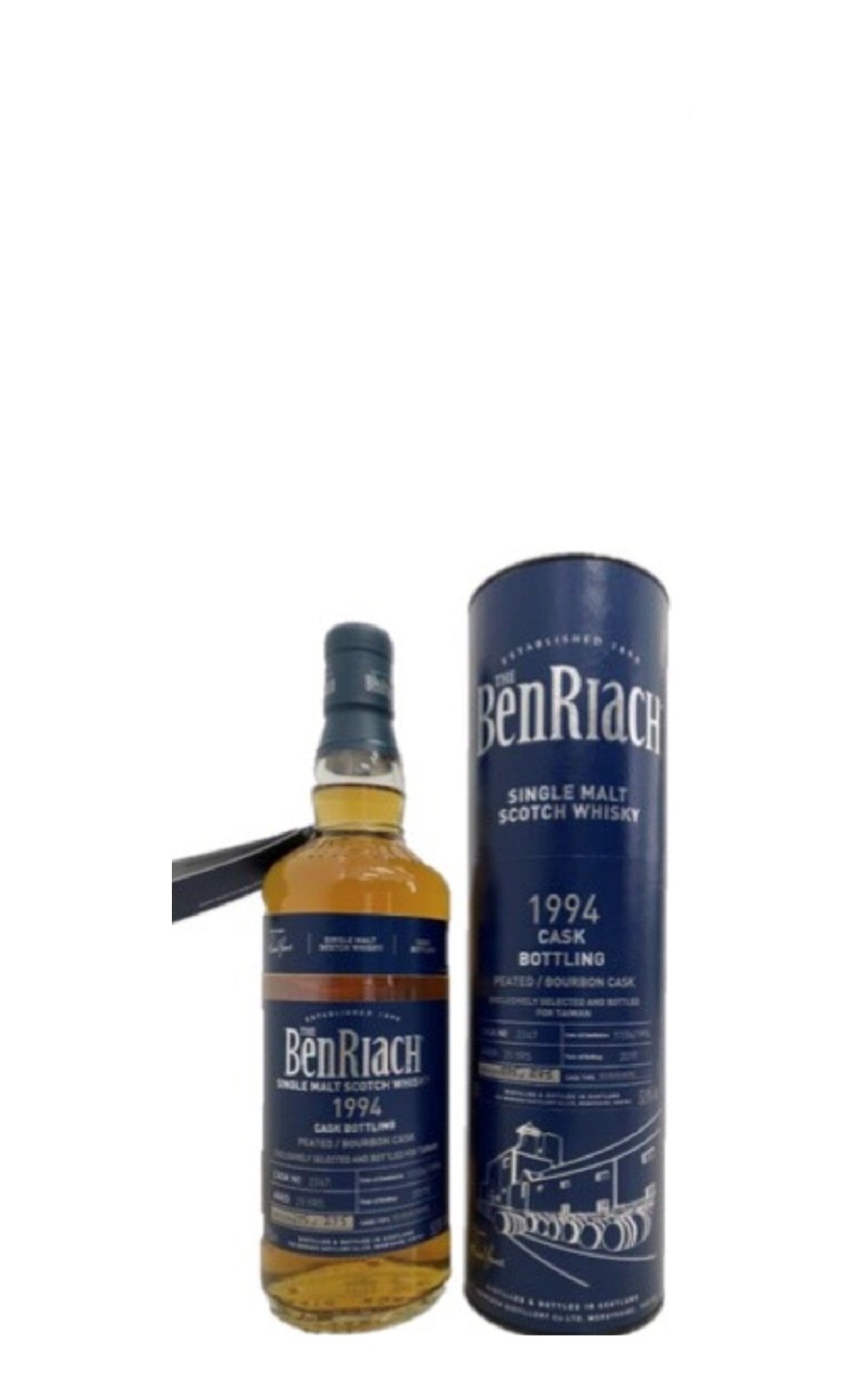 BenRiach Cask Bottling 1994 2247 Single Malt Scotch Whisky 班瑞克 單桶系列 1994 2247 25年單一麥芽蘇格蘭威士忌