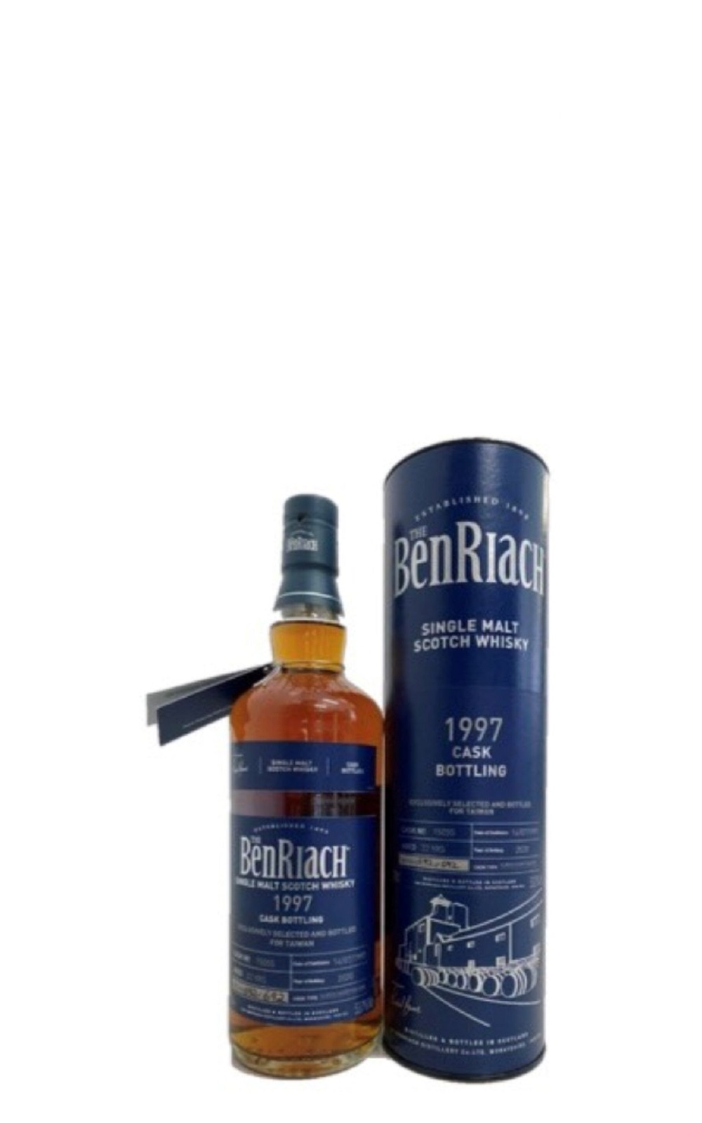 BenRiach Cask Bottling 1997 15055 Speyside Single Malt Scotch Whisky 班瑞克 單桶系列 1997 15055 22年單一麥芽蘇格蘭威士忌